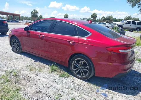 2019 Ford Fusion Sel from USA, damaged, VIN 3FA6P0CD8KR127978
